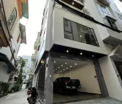 selling 6-storey house, ngoc thuy corner lot, wide alley on both sides, car access to the house