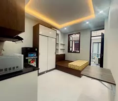 selling 60m ccmn apartment, 10 fully furnished rooms, quiet elevator, stable cash flow, few steps to the street,