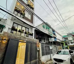 selling 6m narrow house - 6 floors - 4brs 5wcs - 64m2 (4x14) - ward 16 - street number 2 - go vap - only 7.95 billion!
