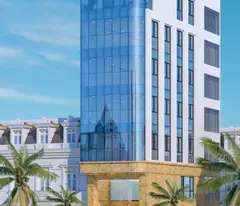 selling 9-storey office building on ton duc thang street, area 100m2. corner lot with 2 open sides. price 67 billion
