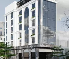 selling 9-storey office building on trung liet street, corner lot location, area 267m2. price 120 billion