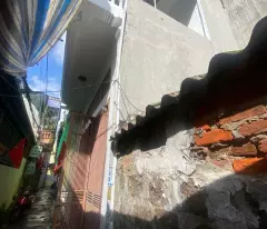 selling a 2.5-storey residential house in the center of quang trung ward, near quang trung kindergarten