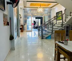 selling a 3-storey house fronting anh tho street, 7m5, nam viet a area, da nang, next to the river