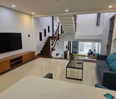 selling a 3-storey house in pho duc chinh, vinh hoa - near the beach 300m, with koi fish pond, price 10 billion