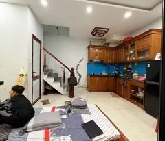 selling a 3-storey tay tra house with a glittering 5-storey foundation near hoang mai street