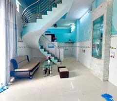 selling a 4-storey house, 5 bedrooms, 4 bathrooms, provincial road 10, near an duong vuong, ba hom, adjacent to district 6, just over 3 billion