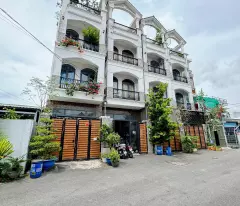 selling a 4-storey house on 10m street, near hong long area - national highway 13, for rent 20 million/month
