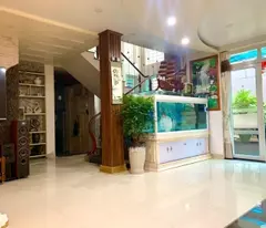 selling a 4-storey house with 230m2 beautiful gate yard in trai chuoi, hong bang, hai phong. price: 6.5 billion