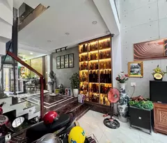 selling a 4-storey house with standard width 5*17m alley 331 phan huy ich next to khang gia apartment for only 7.5 billion.