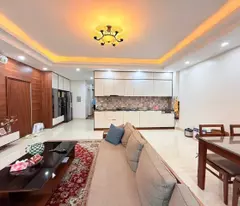 selling a beautiful house facing a commercial alley on thanh cong street, 33m2, 4 floors, slightly 7 billion ba dinh