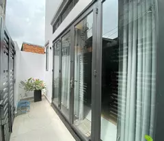 selling a house close to the front of provincial road 10, area 63m2, newly built 1 ground floor, 1 floor