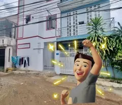 selling a house with 1 ground floor and 1 floor, 68m2 with motorway (quyet thang ward) for only 2,650 billion