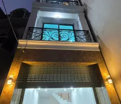 selling a residential house built in nguyen xa, 35m2x4 floors, 4 bedrooms with full functions, close to the market, price 4.8 billion