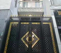 selling a super beautiful house close to bui minh truc market, ward 5-q8, priced at only 77 million/m2. there is a ground floor room for grandparents