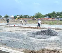 selling adjacent land lot opposite go den new market, 100m2, only from 700 million