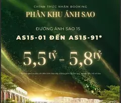 selling adjacent to starlight subdivision - vinhomes duong kinh, hai phong . area 63m2, price from only 5.5 billion