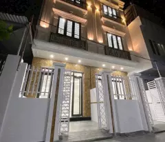 selling brand new 4-storey house - with private gate yard in phuong luu, hai an, hai phong