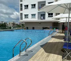 selling c/c blue sky tower, (hqc binh trung dong) district 2 price 2.05 billion, 60m2, 2 bedrooms, 2 bathrooms, basic furniture