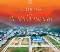 selling commercial market land connecting 3 districts of quang nam