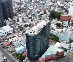 selling corner building with 3 frontages on nguyen hong go vap - large scale