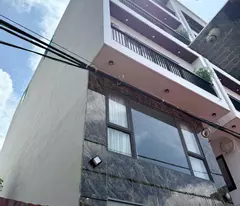 selling dam quang trung house 40m 6 floors mt4.9m elevator, corner lot more than 9 billion