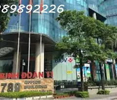 selling grade a office floor, building 789, ministry of national defense, 147 hoang quoc viet, floor area of ​​1300m2, price 55 billion