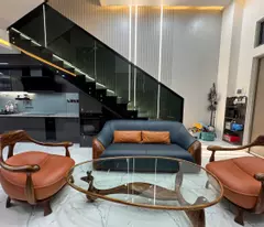 selling high-class standard townhouse - fully furnished - 4 bedrooms, 3 floors, tan phuoc khanh, tan uyen