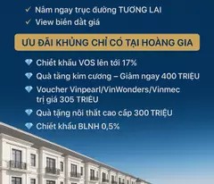 selling hoang gia shophouse with peak profits