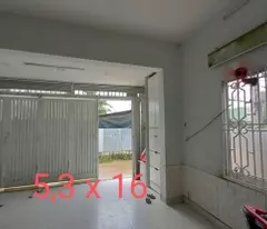 selling house 1t+1l. 2mt anchor. 5.3 x 16 tam binh street. p-tam phu - thu duc. price, large area