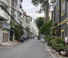 selling house at social thong vuon chuoi, district 3, do thanh residential area, price 5.6 billion