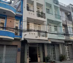 selling house front street 33, ward 10, district 6 - hxh, 4x14m, only 9.5 billion