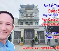 selling house front street no. 10, hiep binh chanh ward, thu duc city