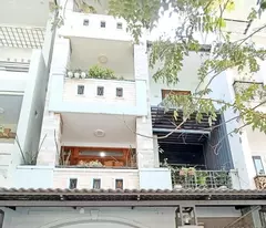 selling house with frontage on pham nhu tang, 6m wide, 4-storey private book, only 22 billion