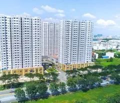 selling hqc plaza apartment, nguyen van linh, 1.1 billion, 55m2, 2 bedrooms, preferential price, cool floor, beautiful windy corner unit