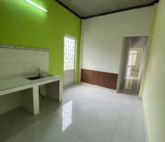 selling land to give away a house with frontage on a large alley, close to highway 22, cu chi, over 122m2, only 2.5 billion