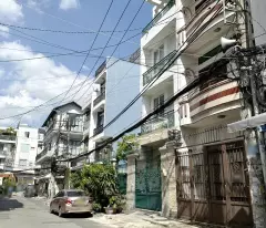 selling land with two fronts of private red book villa area 6x12m duong ba trac, chanh hung ward (ward 1q8)