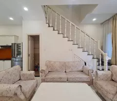 selling mega village villa, frontage of vo chi cong, 7m wide, pink book, full high-class furniture