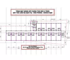 selling mt thong nhat building project, go vap, 50.5 billion. construction permit of 8 floors