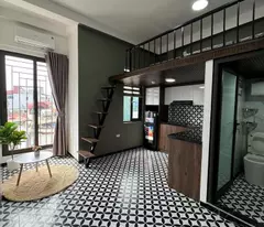 selling my dinh cash flow apartment building 45m2, 10 self-contained rooms for only 9.5 billion