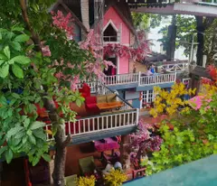 selling "pho xua" cafe, 24m wide, 3 floors, garden, 624m2, nguyen anh thu's business area, only 49 billion
