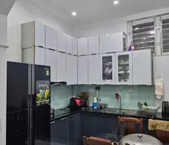 selling quan hoa house, cau giay 45m, 5 floors beautiful house, especially 5m from car turnaround, red book of owner
