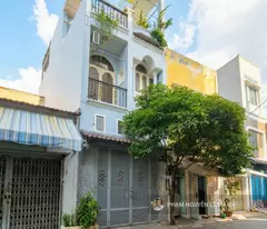selling social house 6m thoai ngoc hau, phu thanh, tan phu, 3 floors, 3 bedrooms, 3 bathrooms, 42m2, 6.8 billion