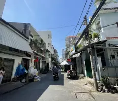 selling social house 7m thien phuoc - ly thuong kiet intersection, 5.6x10m, 2 floors - 3 bedrooms, only 7.8 billion.