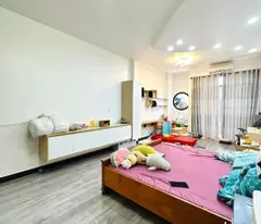 selling social house huong lo 2, binh tan, 90m2, 4 floors, 4 bedrooms, subdivision area, only 5 billion 8 tl
