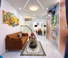 selling social house next to emart phan huy ich, moving in right away, convenient for lac nghiep residence for about 3 billion.