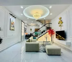 selling social house next to pham van chieu frontage, p8 go vap, 43m2, 4 floors, 6.68 billion
