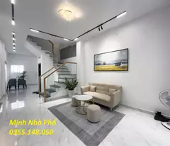 selling social house nguyen van dau, 4x10, new house right at 5 billion