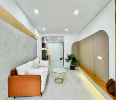 selling social house no trang long, 2 bedrooms, new house fully furnished, 4 billion