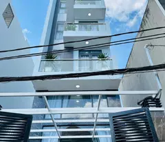 selling social house on duong quang ham street, ward 6, go vap, house full of vip furniture, with elevator
