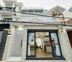 selling social service station le van tho, ward 11, go vap, 128m2, 3 floors, width 6.1m, cash flow 6%/year